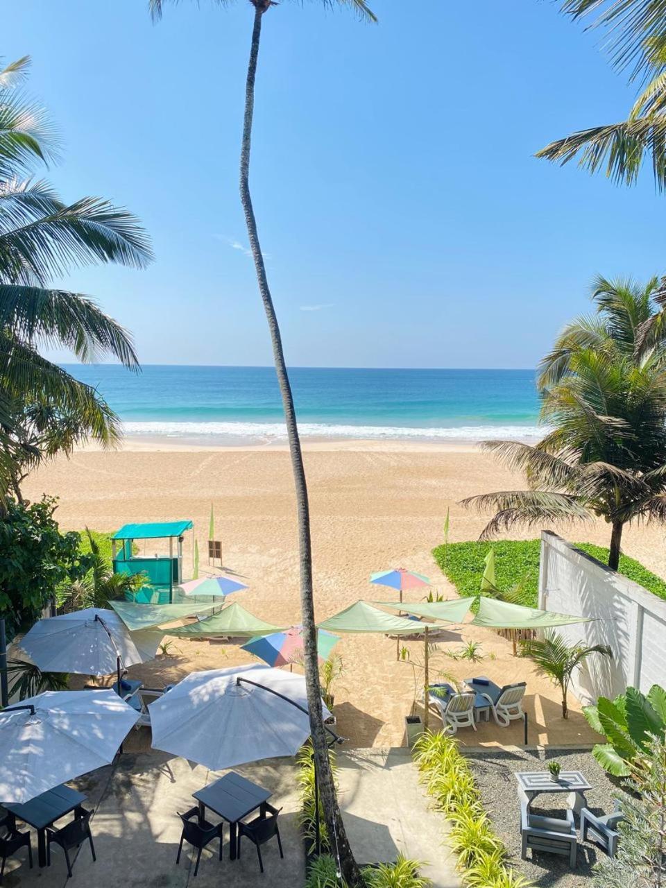 Josan Villa With A Glorious Beach And Sea View Habaraduwa Central Exterior foto